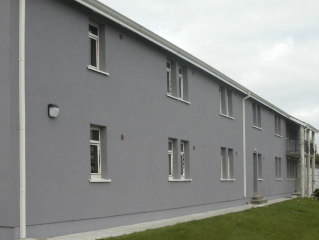 image showing the completed retrofit project at Haulbowline Naval base, Cork